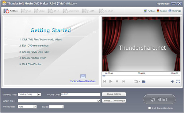 ThunderSoft Movie DVD Maker破解版