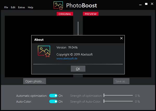 Abelssoft PhotoBoost破解版(照片美化软件 附破解补丁)