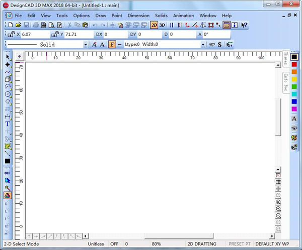 DesignCAD 3D Max 2018破解版 3D建模及2D制图软件