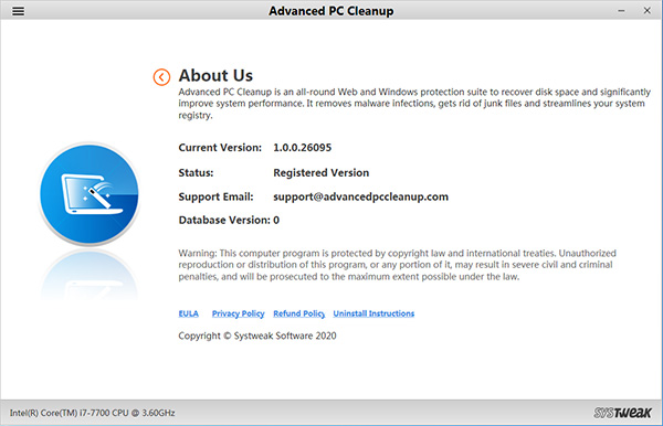 advanced pc cleanup破解版