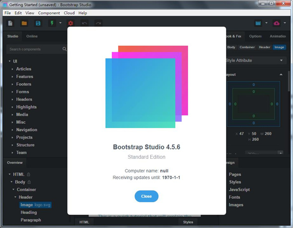 Bootstrap Studio破解版