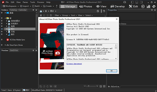 ACDSee Photo Studio Professional 2021中文破解版