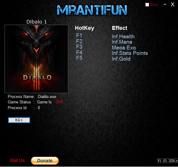 暗黑破坏神3修改器3dm