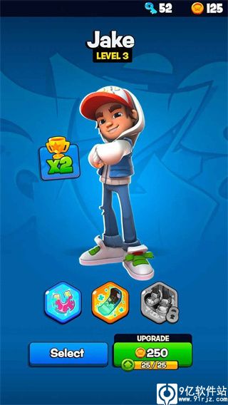 地铁跑酷滑板英雄