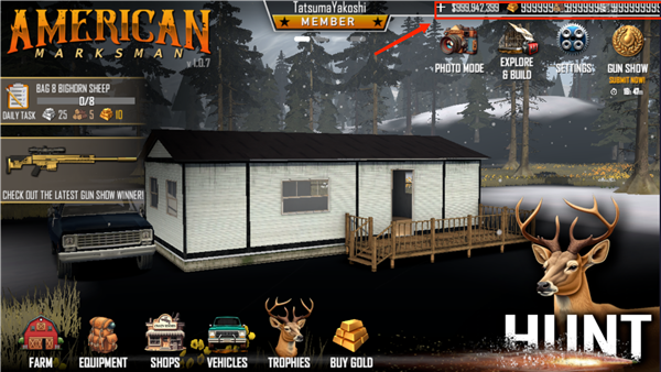 猎鹿人神枪手2024破解版无限金币